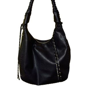 Leather Shoulder Hobo Bag